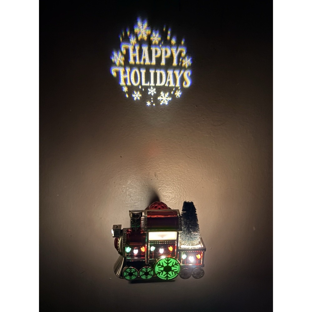 Bath & Body Works Christmas Train Projector Nightlight Wallflowers Plug-In